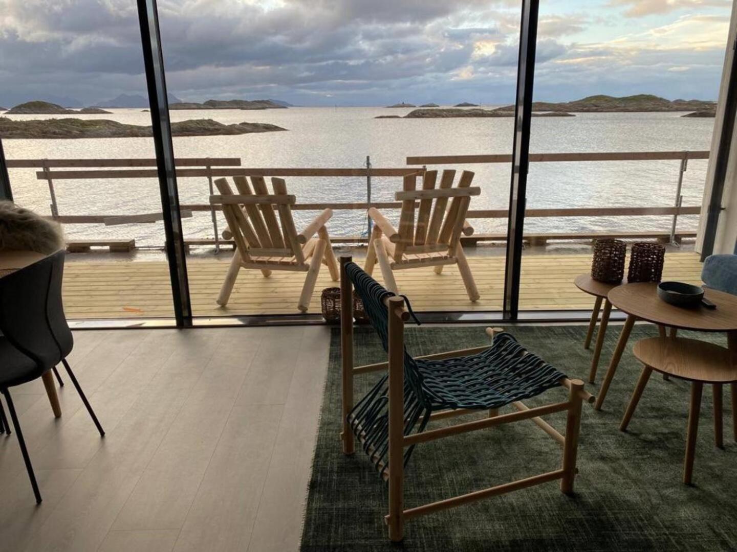 Waterfront Apartment With Panoramic Sea View Henningsvaer Exterior foto