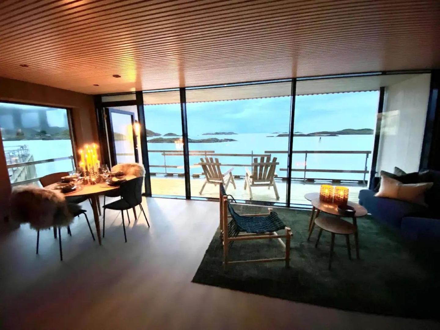 Waterfront Apartment With Panoramic Sea View Henningsvaer Exterior foto